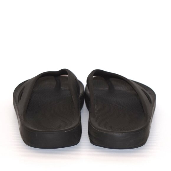 OOFOS Ooriginal Black Recovery Unisex Flip Flops Sandals Size M13/W15